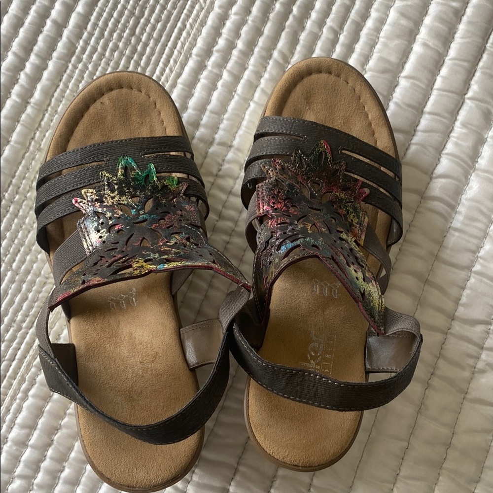 Butterfly Rieker Sandals - Picture 4 of 10